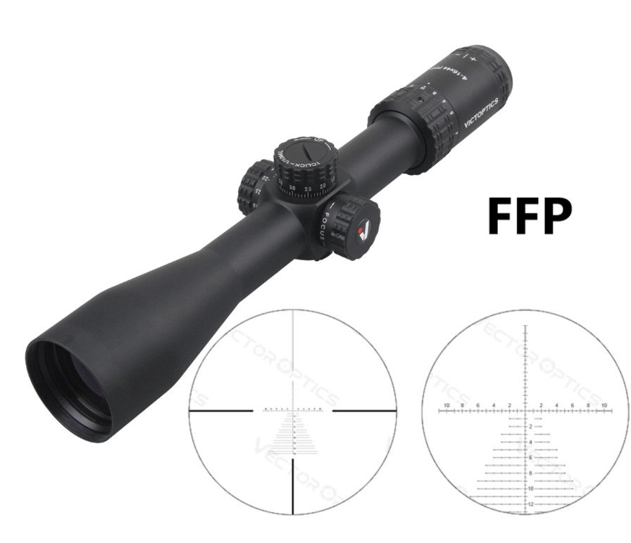 GAME-ON Kikkertsikte | Vector Optics - S4 Ffp Kikkertsikte 4-16X44Mm