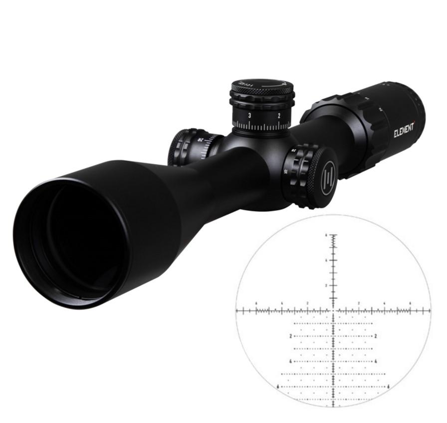 GAME-ON Kikkertsikte | Element Optics - Helix Kikkertsikte 6-24X50 Ffp Apr-2D Mrad