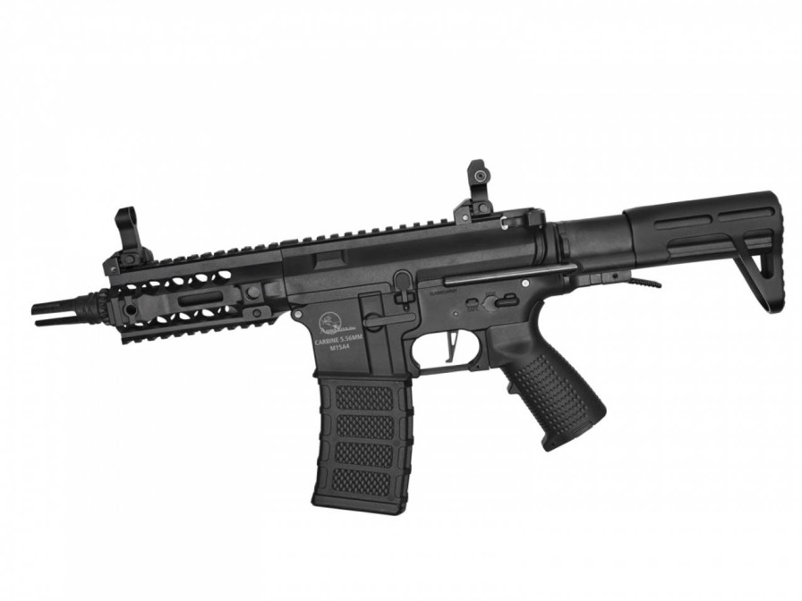 GAME-ON Rifle&Pakker | Armalite M15 Urx-Sbr Softgun - Slv Pakke