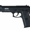 GAME-ON Uten Blowback | Swiss Arms Pt92 - Co2 Drevet Luftpistol Metall - 4.5Mm Bb