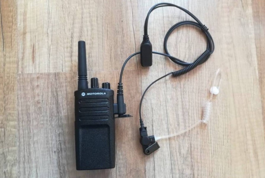 GAME-ON Walkie Talkie Og Kompass | Motorola Ach2070-M1 Akustisk Headsett - Gp300,Cp,Dp,Xt/Clr446