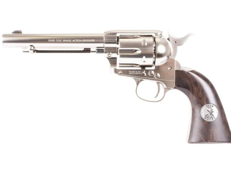 GAME-ON Revolvere | Duke Colt Saa .45 - John Wayne Edition - 4.5Mm Pellets - Nickel