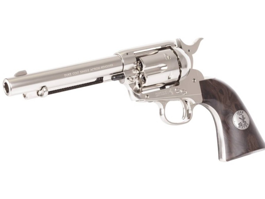 GAME-ON Revolvere | Duke Colt Saa .45 - John Wayne Edition - 4.5Mm Pellets - Nickel