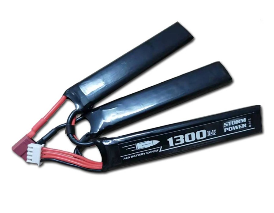 GAME-ON Li&Po Batterier | Li-Po 11.1V Gen2 Batteri - 1300Mah 25C - Sticks