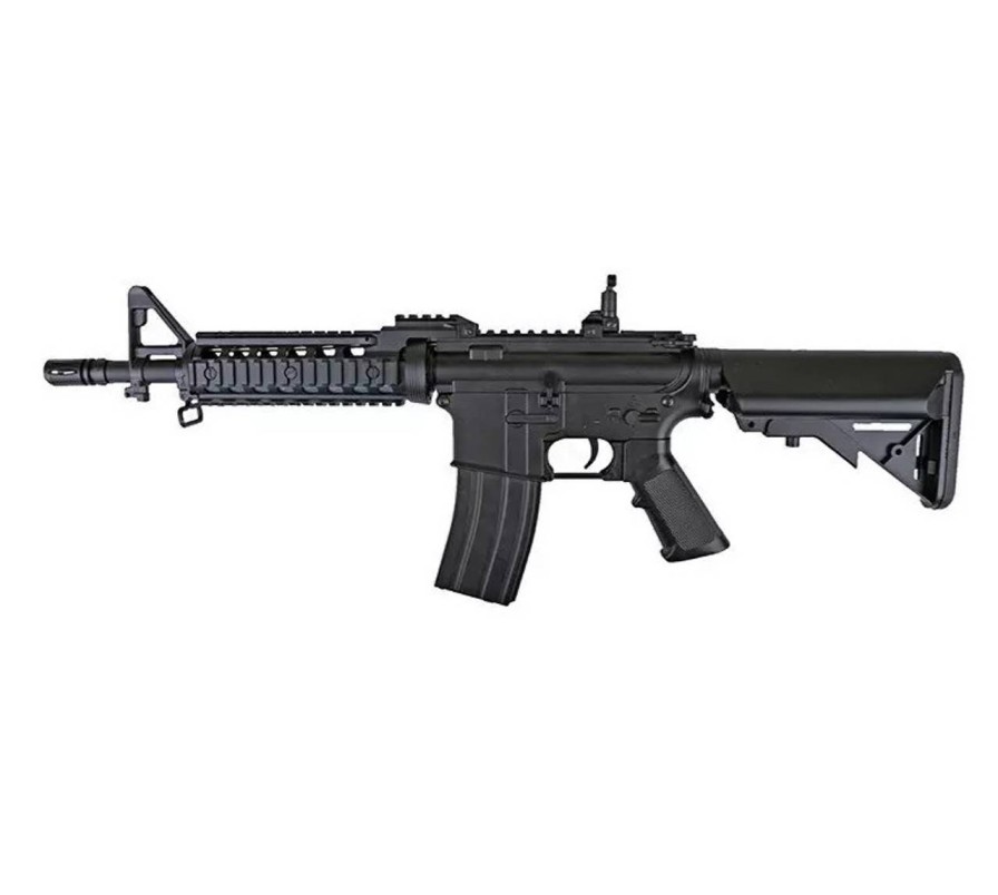 GAME-ON Aeg & Elektriske Rifler | Spartac - M4 Srt-02 Carbine Elektrisk Softgunrifle - Svart