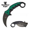 GAME-ON Diverse Kniver | Se - Karambit Folekniv - Stonewashed Grnn