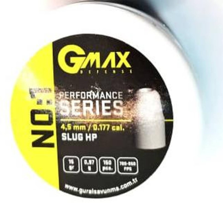 GAME-ON 4.5Mm&.177 & Pellets | Gmax No:1 Slugs Til Luftvpen 4.5Mm 15Gr - 150Stk