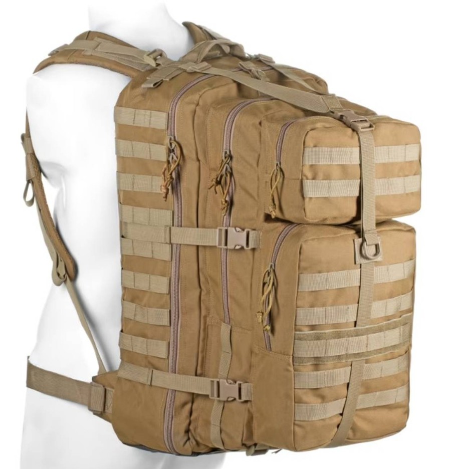 GAME-ON Ryggsekker Og Oppbevaring | Invader Gear - 54L Stridssekk Mod 3 - Coyote Tan