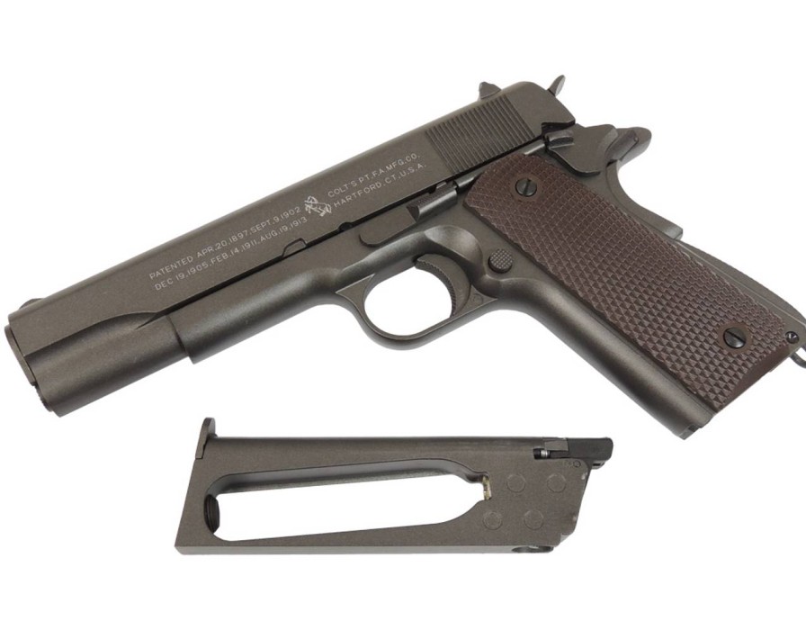 GAME-ON Gass Med Blowback | Colt M1911 Anniversery - Co2 Drevet Softgun Med Blowback