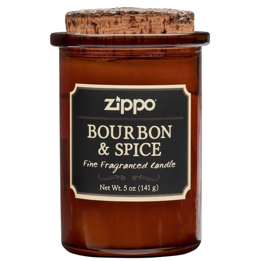 GAME-ON Godt Og Blandet | Zippo - Spirit Candle Duftlys - Bourbon & Spice