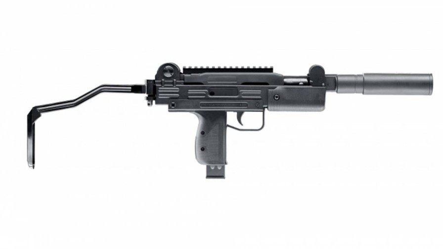 GAME-ON Fjaer& Og Pumpedrevet | Iwi - Mini Uzi Knekk Luftpistol - 4.5Mm Pellets