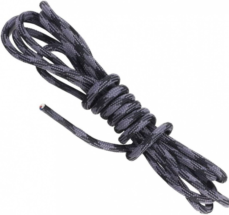 GAME-ON Paracord Tau | Parapocalypse - Survival Skosnre - Gr/Svart - 137Cm