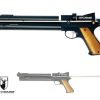 GAME-ON Pcp Pistol | Snowpeak - Pp750 Pcp Drevet Luftpistol Med Kolbe - 4.5Mm