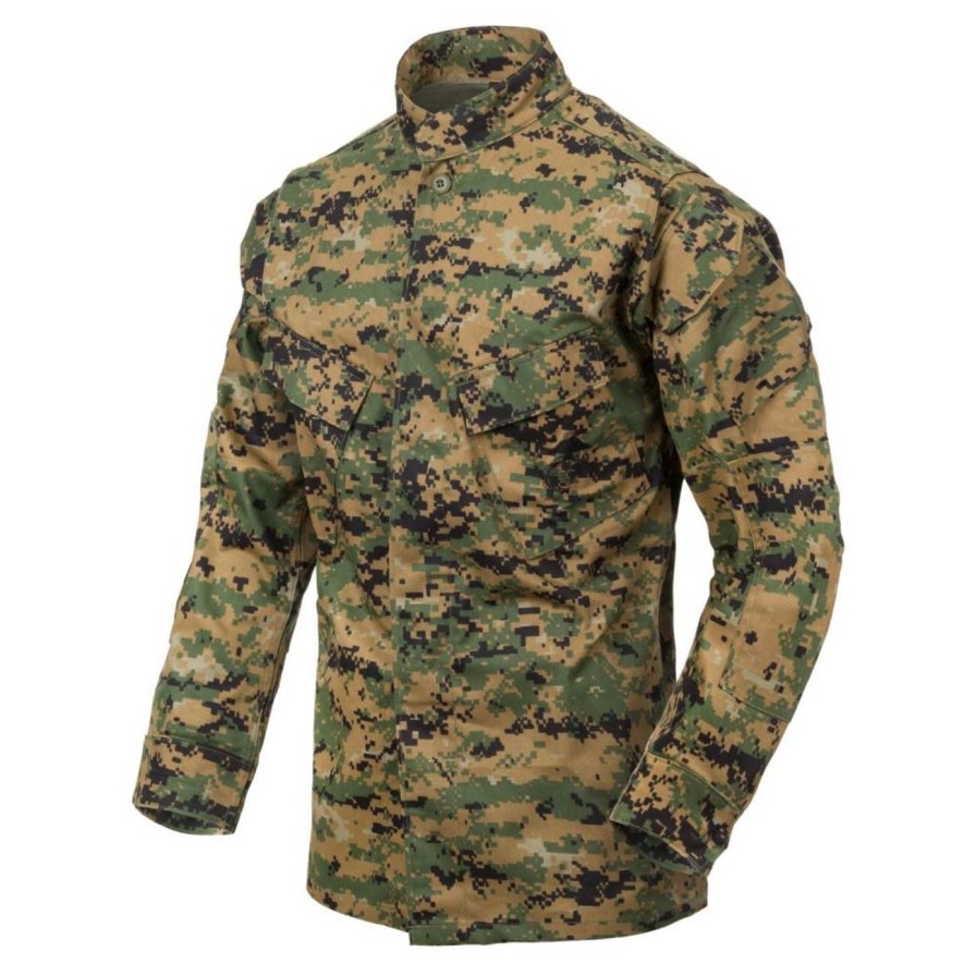 GAME-ON Gensere | Helikon-Tex - Usmc Skjorte - Woodland Digital Camo