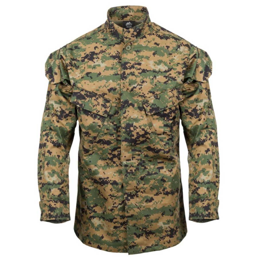 GAME-ON Gensere | Helikon-Tex - Usmc Skjorte - Woodland Digital Camo