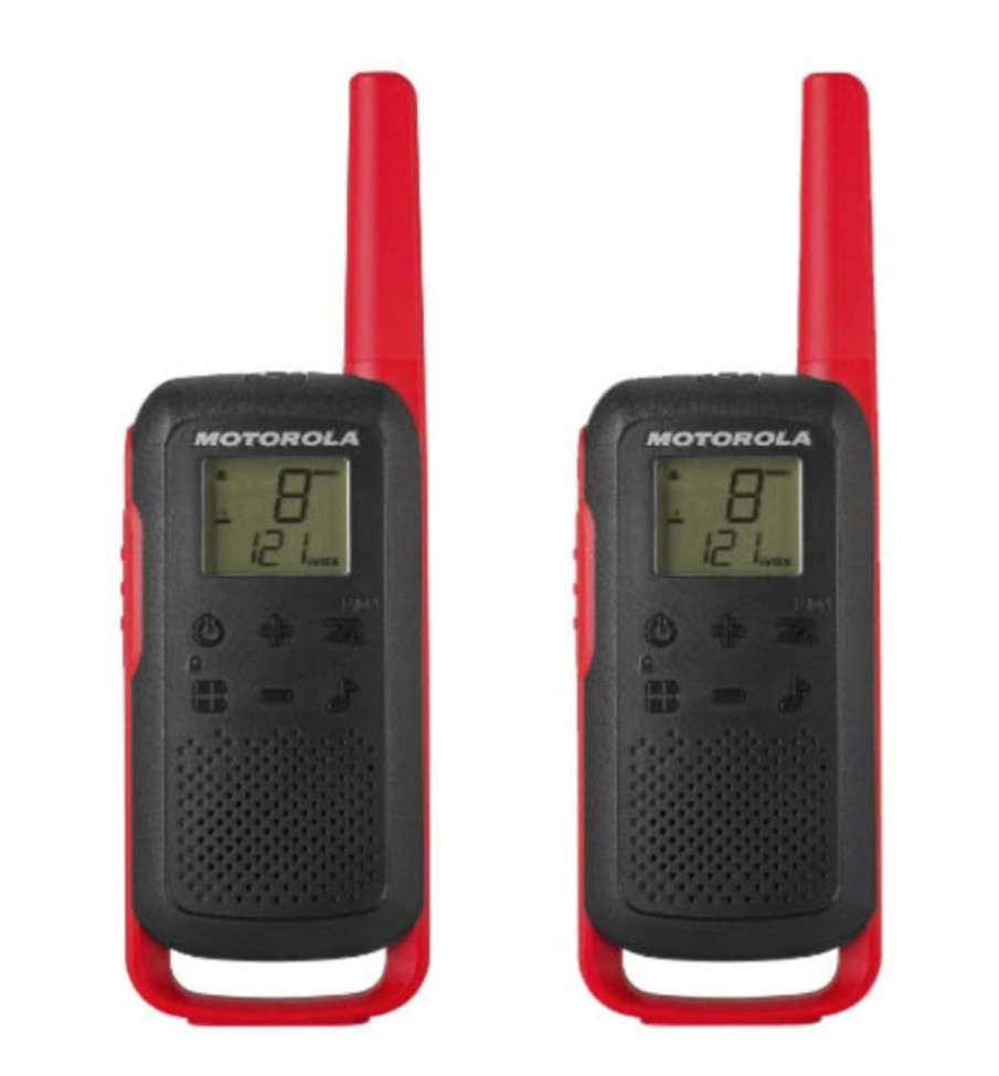 GAME-ON Samband&Kommunikasjon | Motorola T62 Talkabout Walkie Talkie - Rd