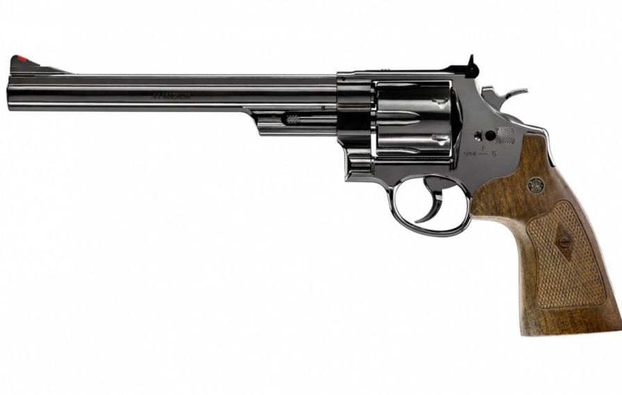 GAME-ON Revolvere | S&W - M29 8 3/8 Co2 Drevet - 4.5Mm Bb Revolver - Bl Polert