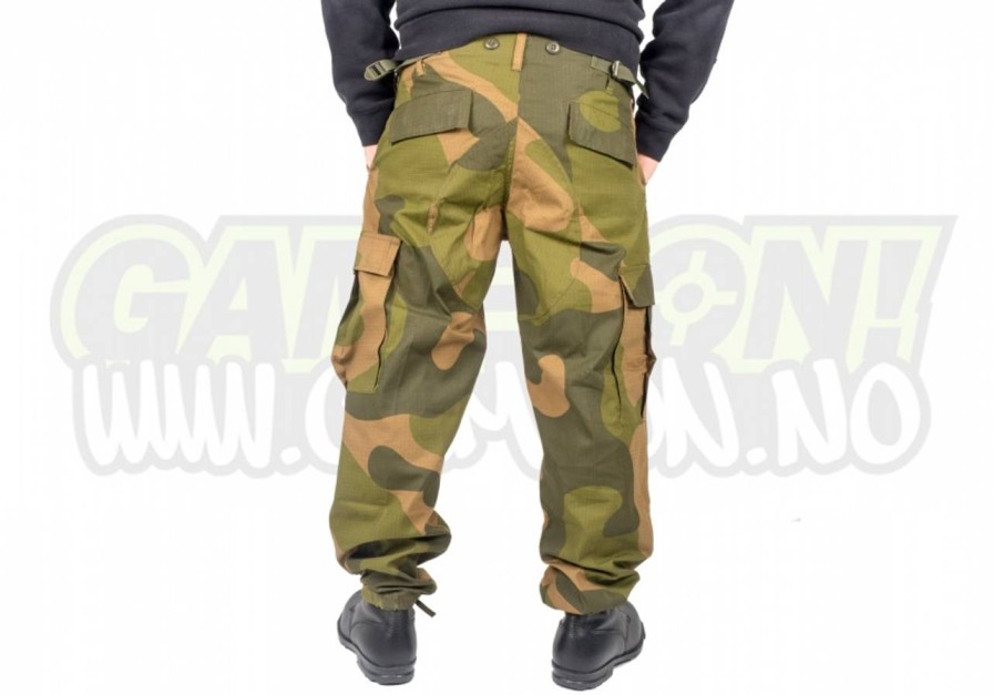 GAME-ON Bukser&Shorts | Go! Rip-Stop Militr Bukse - Norsk Camo