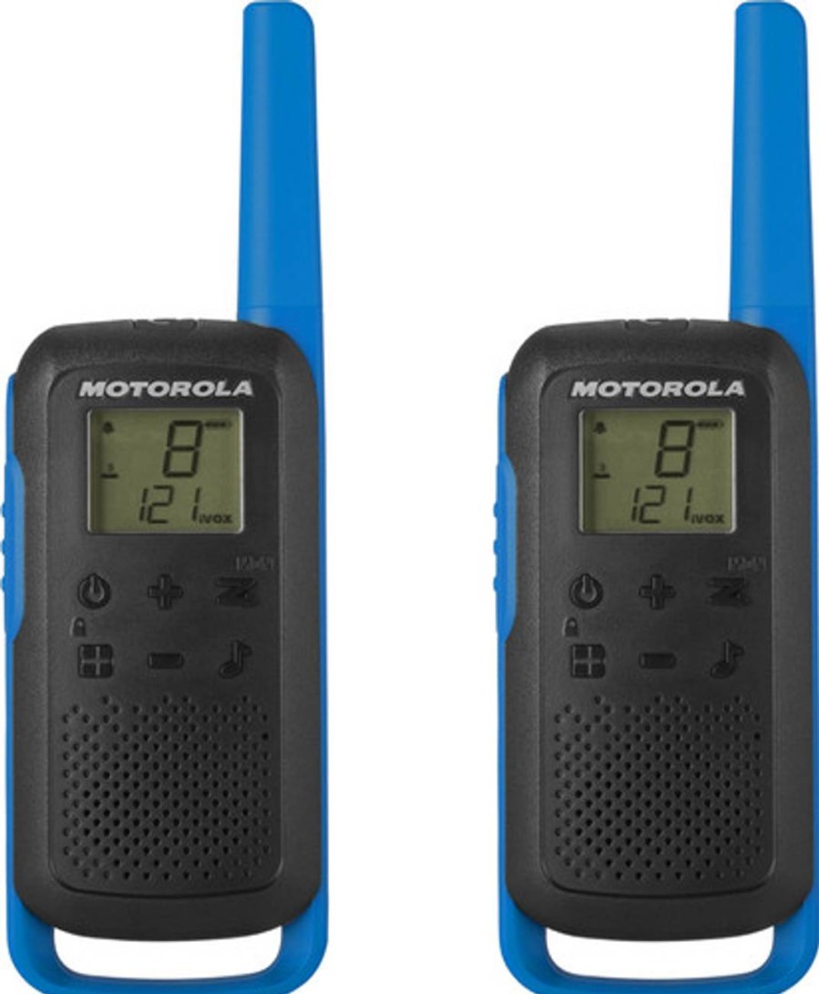 GAME-ON Samband&Kommunikasjon | Motorola T62 Talkabout Walkie Talkie - Bl