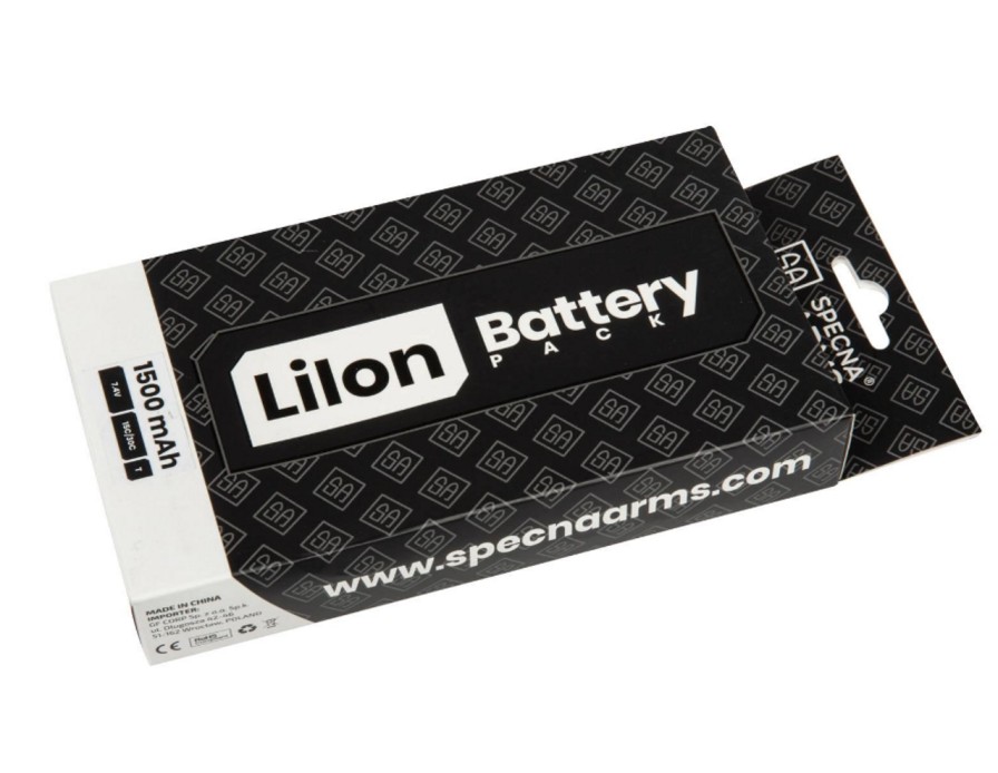 GAME-ON Li&Ion Batterier | Li-Ion 7.4V 1500Mah 15C Airsoft Batteri - Mini-Tamiya