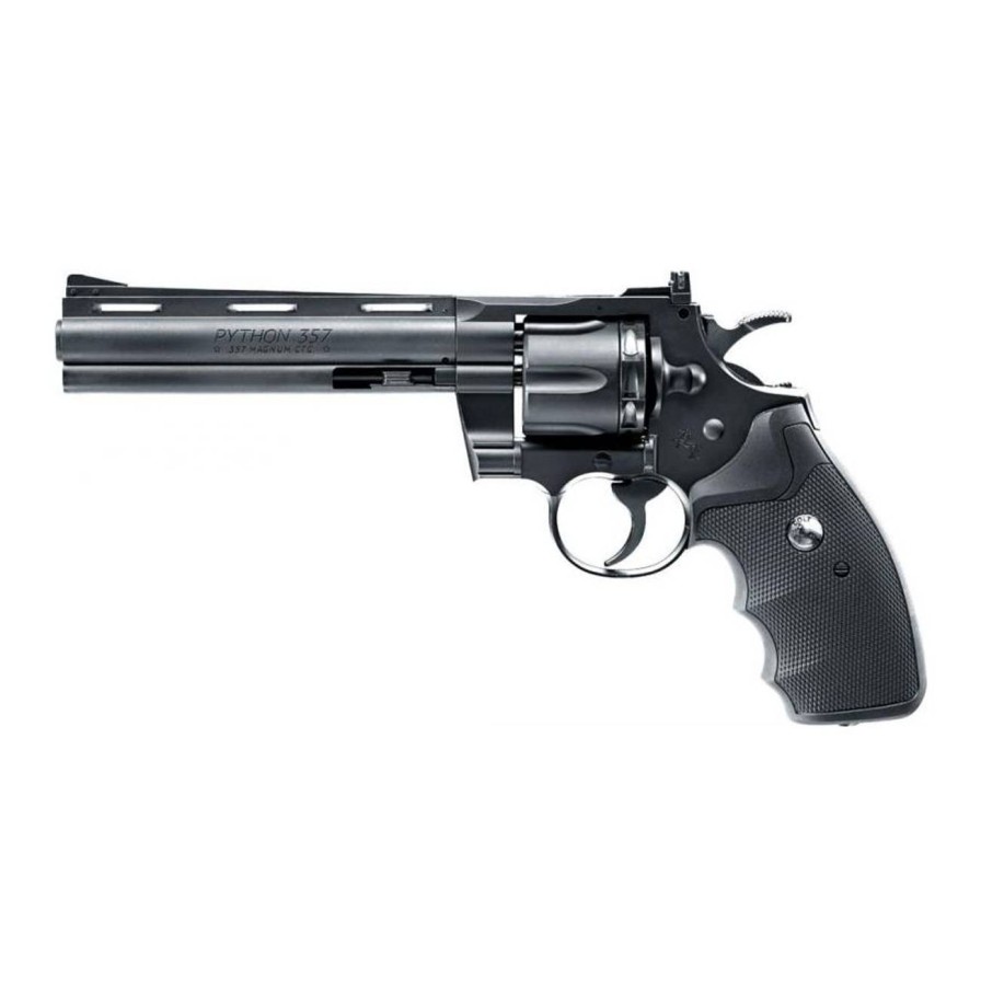 GAME-ON Revolvere | Colt Python 6 - Sort - 4,5Mm Pellets/Bb