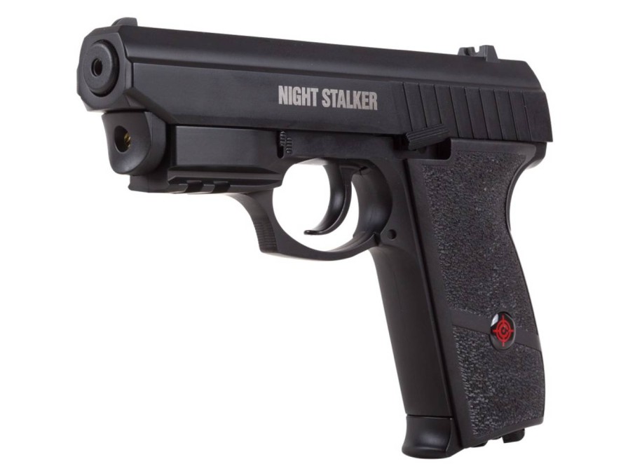 GAME-ON Med Blowback | Crosman Night Stalker Co2 - Luftpistol Med Blowback - Laser Inkl