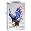 GAME-ON Zippo Lighters | Zippo - Eagle Usa Flagg - Lighter