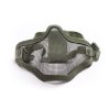 GAME-ON Softgun Masker | Mesh Maske Med Gitter - Olive