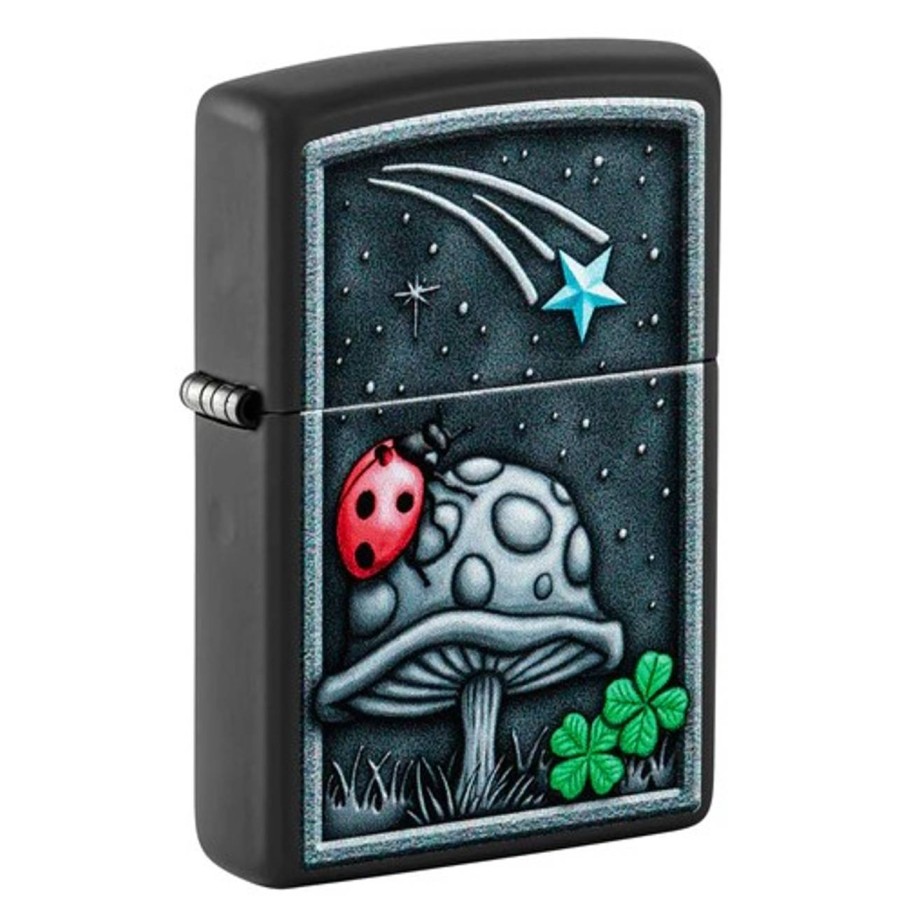 GAME-ON Zippo Lighters | Zippo - Ladybug Design - Lighter