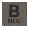 GAME-ON Patches | Patch - Blodtype B- Borrels - Type B Negativ