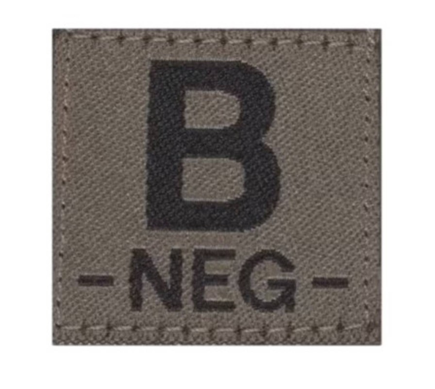 GAME-ON Patches | Patch - Blodtype B- Borrels - Type B Negativ