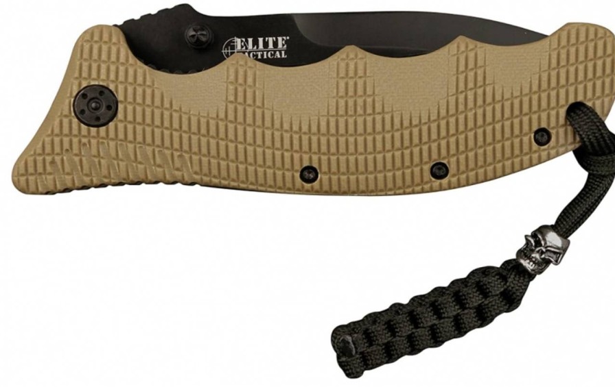 GAME-ON Foldekniver | Elite Tactical - Usmc Alpha Foldekniv - Tan