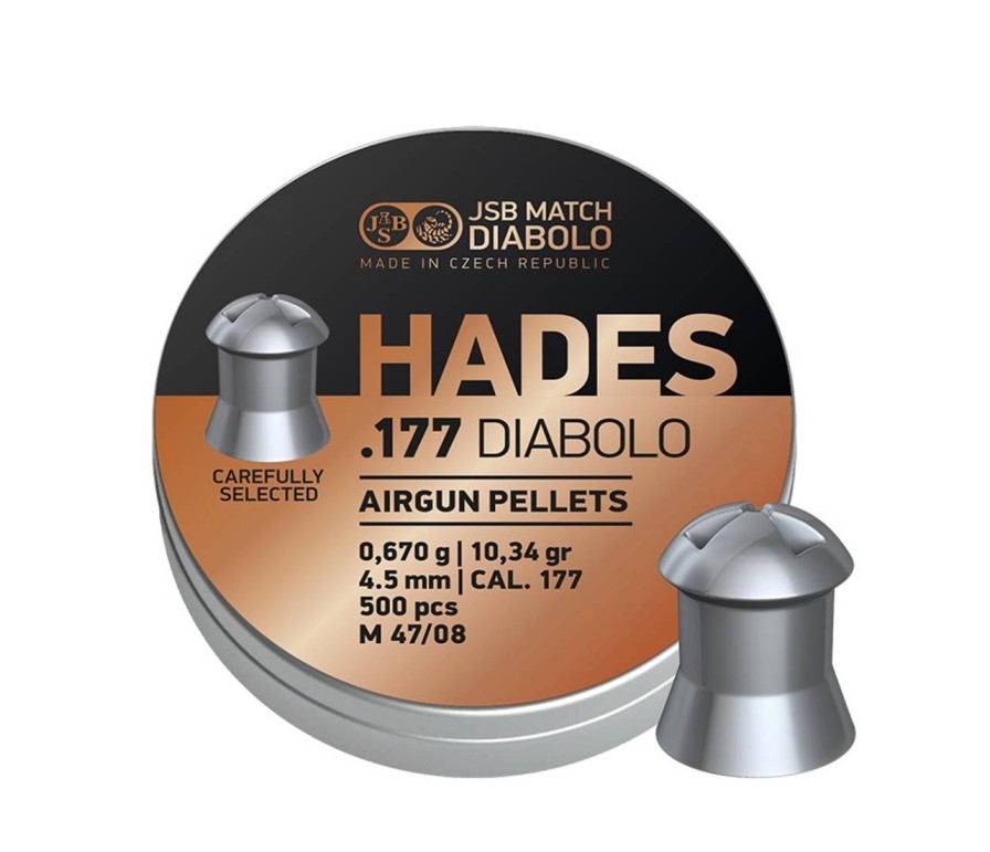 GAME-ON 4.5Mm&.177 & Pellets | Jsb Hades 4.5Mm Luftgevr Pellets - 500Stk