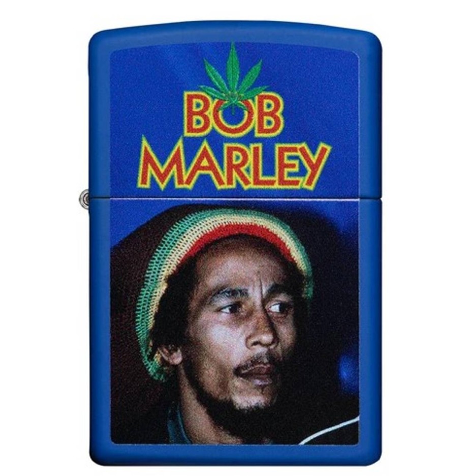 GAME-ON Zippo Lighters | Zippo - Bob Marley Bl - Lighter