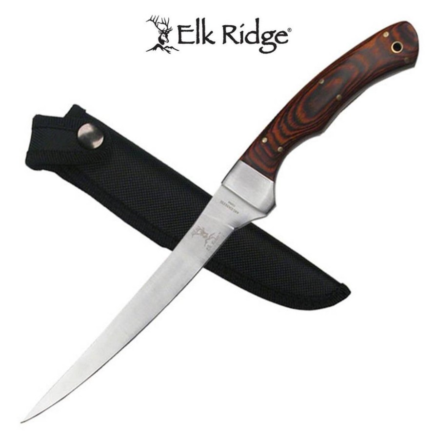 GAME-ON Jaktkniver | Elk Ridge Filleteringskniv - 30Cm