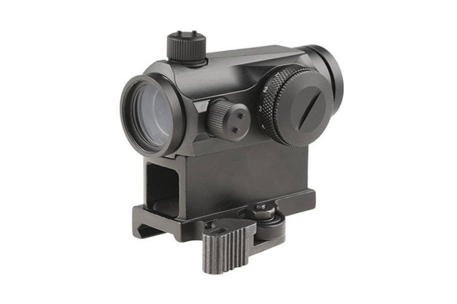 GAME-ON Rodpunktsikte | Theta - Compact Iii Punktsikte Med Hy/Lav Montering - 21Mm