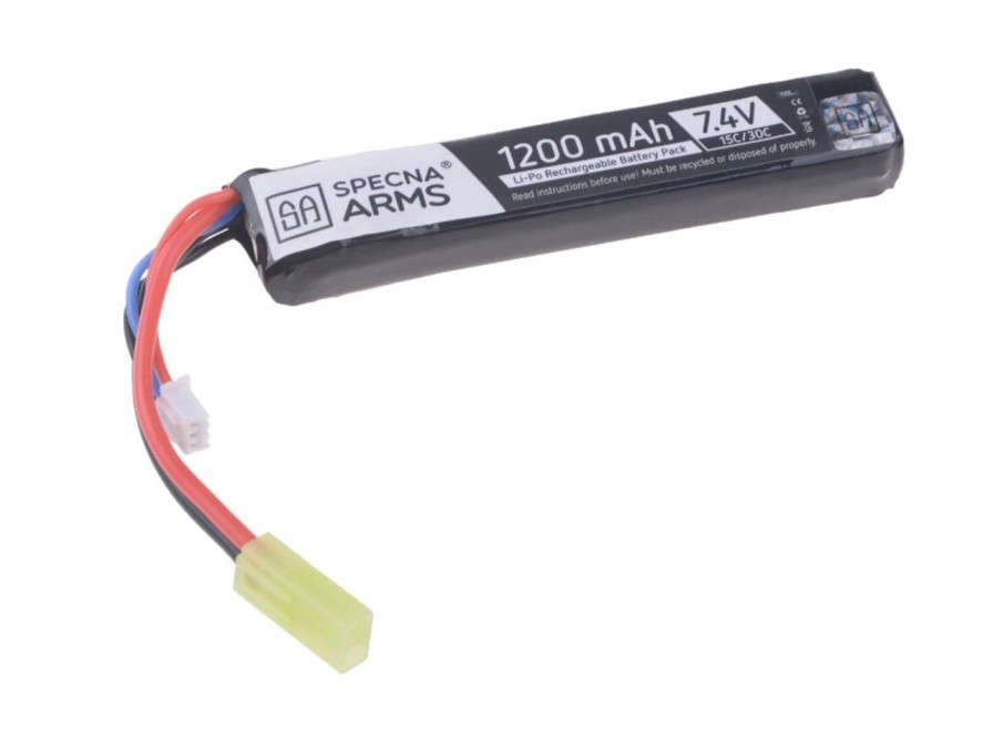 GAME-ON Li&Po Batterier | Sa - Li-Po 7.4V 1200Mah 15/30C Batteri