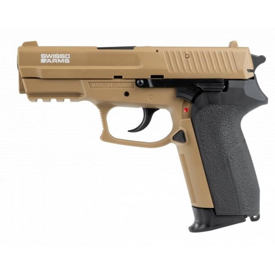 GAME-ON Fjaerdrevne Pistoler | Swiss Arms Sp2022 Hpa - Fjrdrevet Softgun Pistol - Fde