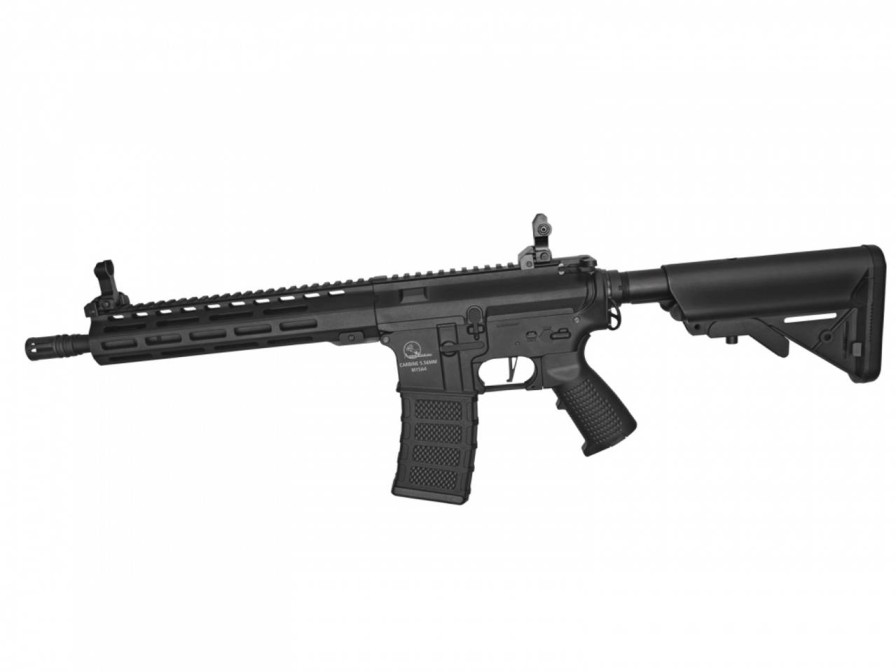 GAME-ON Rifle&Pakker | Armalite M15 Defense M-Lok 10? Softgun - Slv Pakke