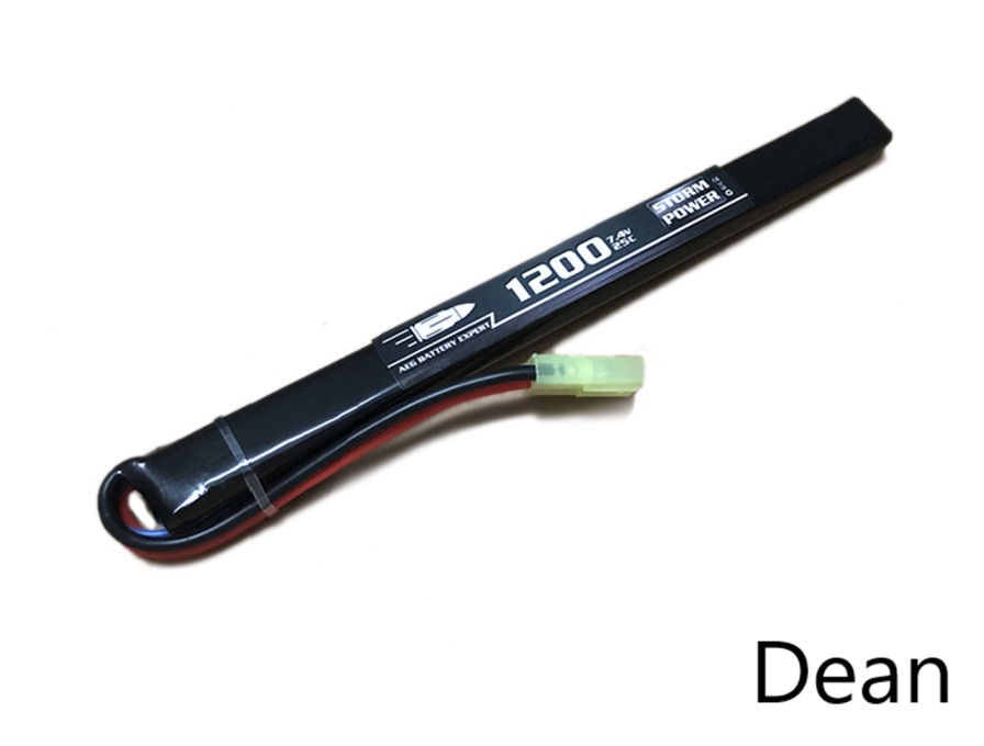 GAME-ON Li&Po Batterier | Li-Po 7.4V Gen2 Batteri - 1200Mah 25C - Ak Single Stick Dean