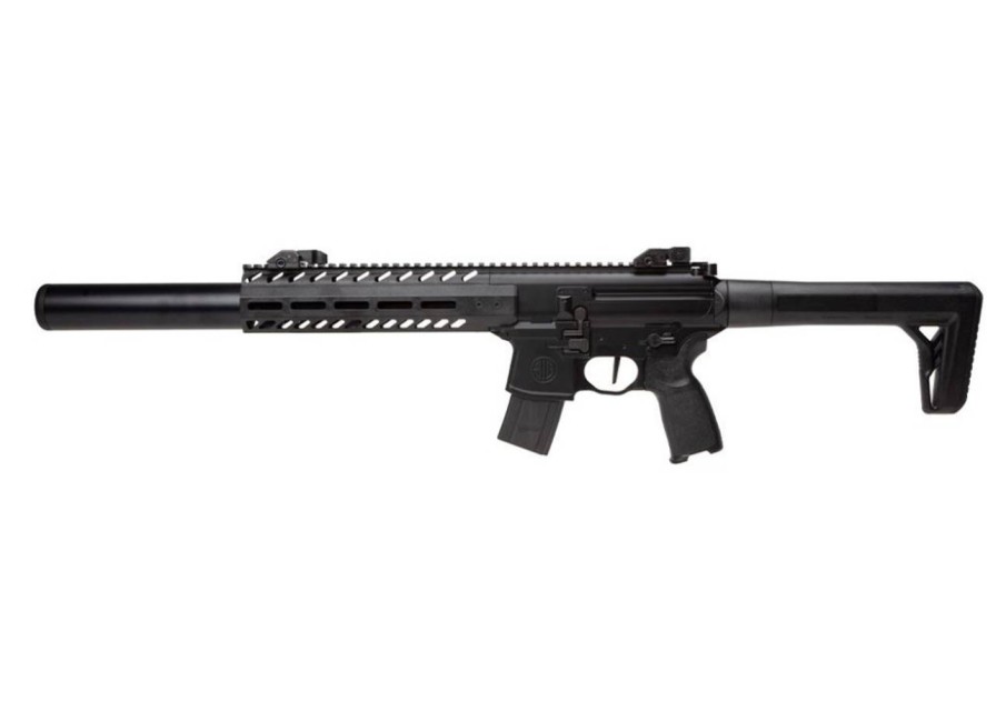 GAME-ON Co2&Gassdrevet Gevaer | Sig Sauer - Mcx Asp Genii 4.5Mm Luftvpen - 88G Co2 Svart