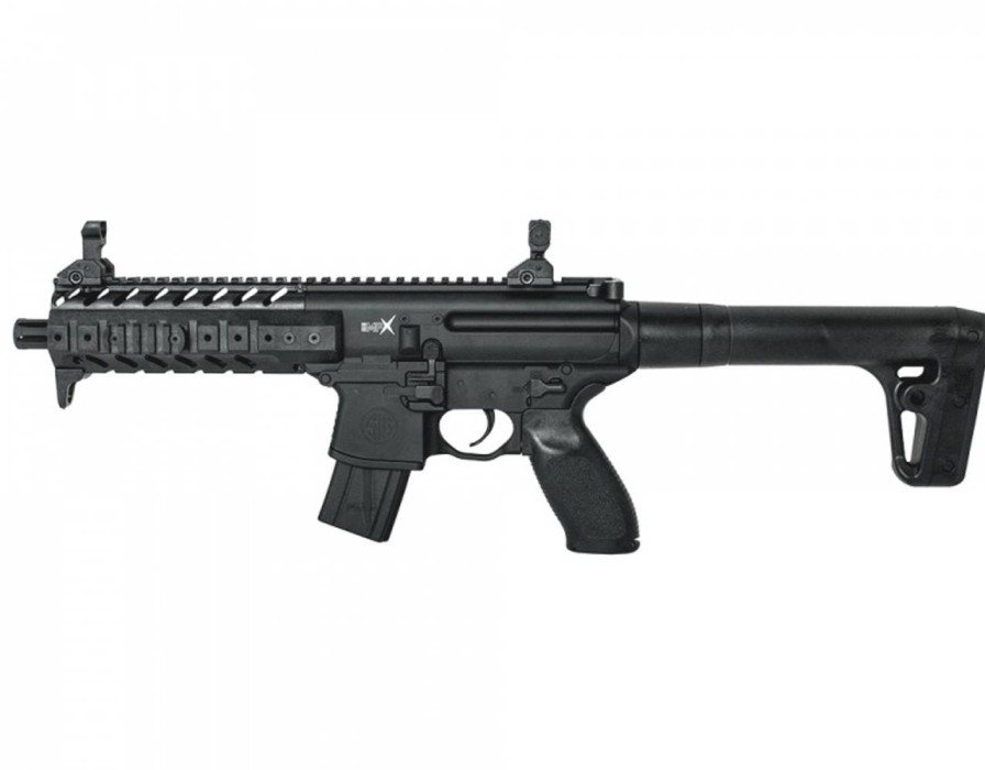 GAME-ON Co2&Gassdrevet Gevaer | Sig Sauer - Mpx Luftgevr Sort - 88G Co2