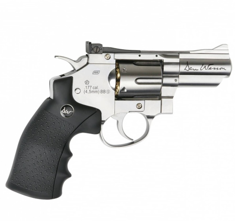 GAME-ON Revolvere | Dan Wesson Revolver 2.5 Chrome - 4.5Mm Bb