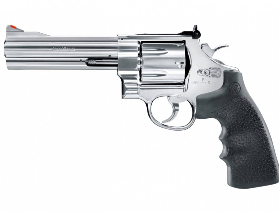 GAME-ON Revolvere | S&W - 629-5 Co2 Drevet - 4.5Mm Bb Revolver - Slv