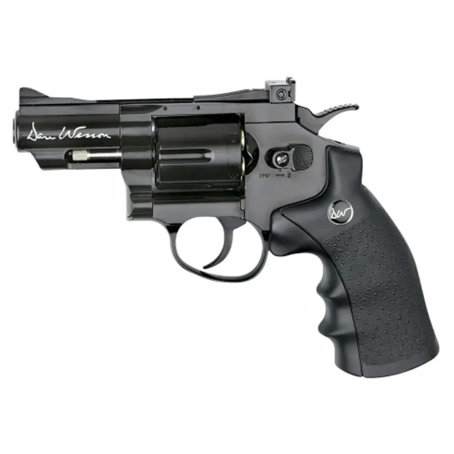 GAME-ON Revolvere | Dan Wesson 2.5 Revolver Co2 Sort - Softgun