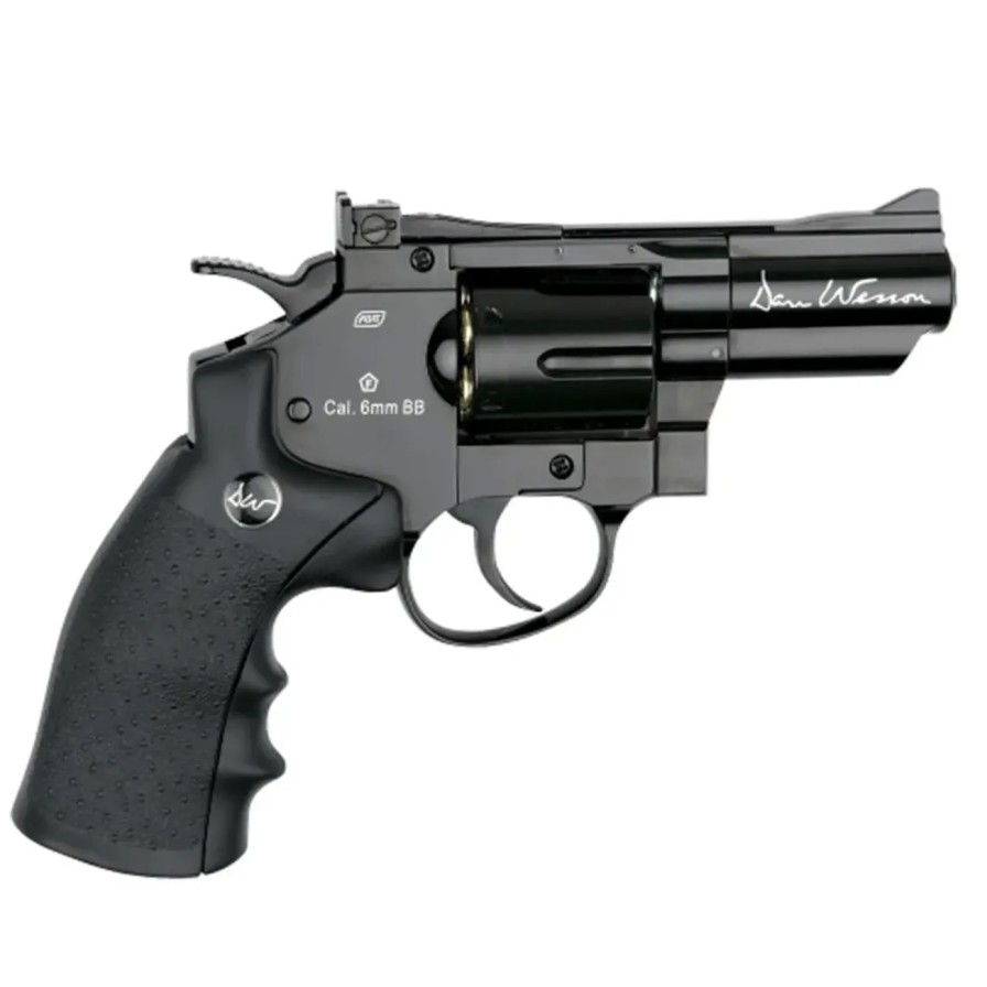 GAME-ON Revolvere | Dan Wesson 2.5 Revolver Co2 Sort - Softgun