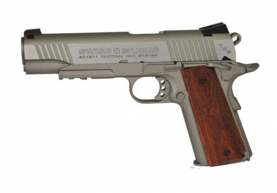 GAME-ON Med Blowback | Swiss Arms - 1911 Mrp Luftpistol Med Blowback - 4.5Mm Bb