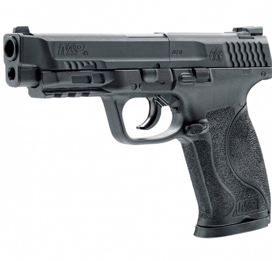 GAME-ON Uten Blowback | S&W - M&P45 M2.0 Co2 Drevet Luftpistol - 4.5Mm Pellets