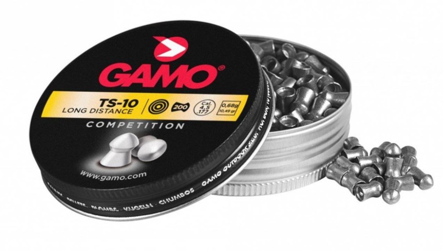 GAME-ON 4.5Mm&.177 & Pellets | Gamo - Ts-10 Long Distance 4.5Mm Pellets Til Luftvpen - 200Stk