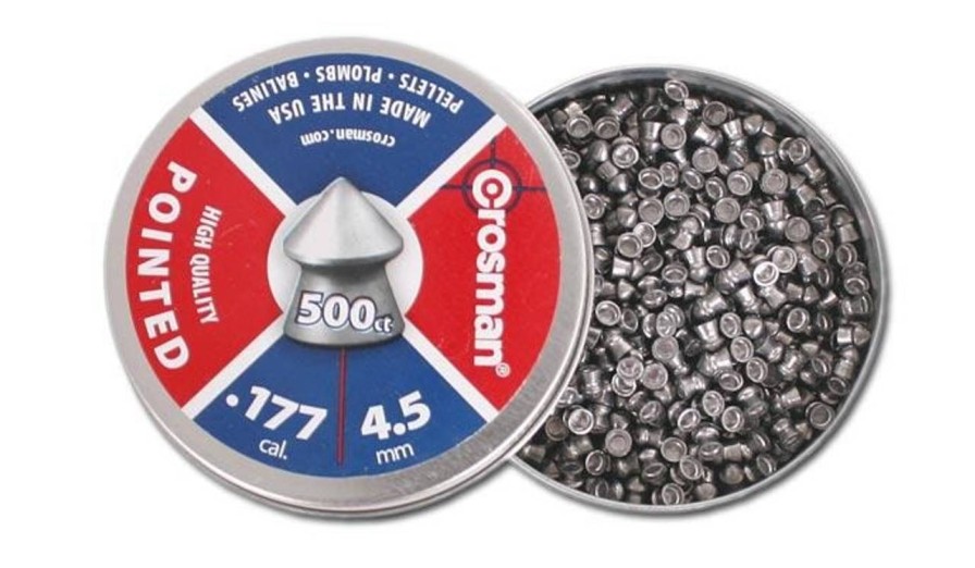 GAME-ON 4.5Mm&.177 & Pellets | Crosman Pointed Pellets 4.5Mm - 500Stk